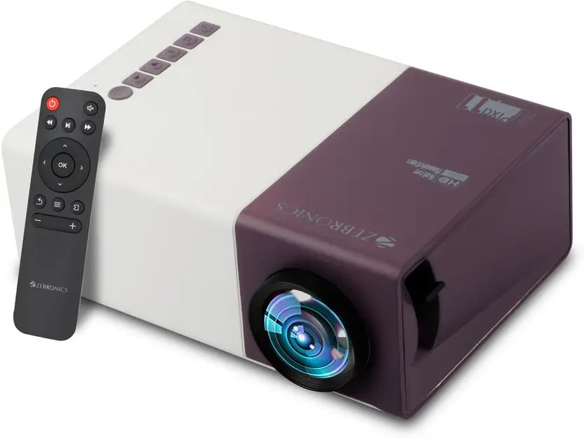 (Open Box) ZEB-PIXAPLAY 11 LED FHD1080p Spker Input 1500 lm Projector
