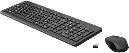 (Open Box) HP 330 Mouse & Keyboard Combo Wireless Desktop Keyboard  (Black)