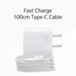 (Open Box) Mi Fast USB Type C 22.5W charger combo for Mobiles with detachable USB cable  (White, Cable Included)