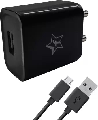 (Open Box)Flipkart SmartBuy 20 W 2.4 A Wall Charger for Mobile with Detachable Cable
