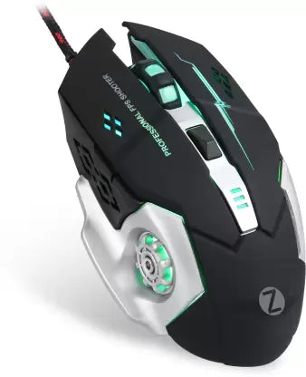 (Open Box) Zoook Bomber Wired Optical Gaming Mouse  (USB 2.0, Black)