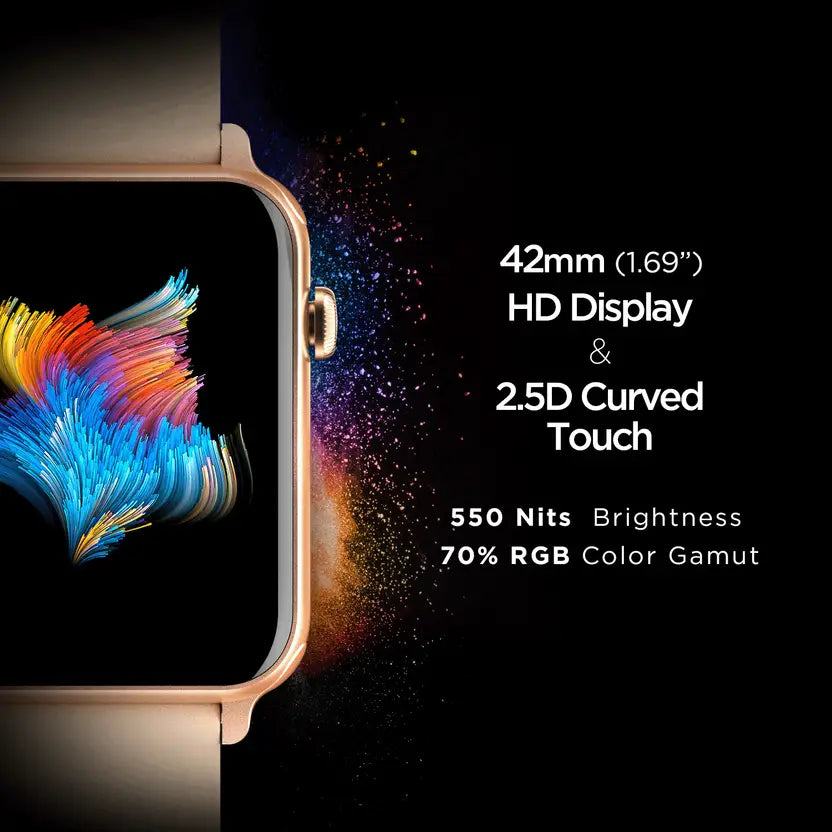 (Open Box) Boat Storm Call 3 Smartwatch, Active Black