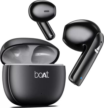 Boat earphones without outlet buds