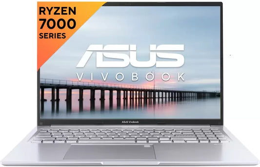 (Brand Refurbished) ASUS Vivobook 16 (2023) AMD Ryzen 7 Octa Core 7730U - (16 GB/512 GB SSD/Windows 11 Home) M1605YA-MB742WS Laptop  (16 Inch, Cool Silver, 1.88 Kg, With MS Office)