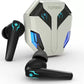 (OPEN BOX) Number Super Buds Pro GT99 4 Mic MEMS ENC Gaming RGB TWS,35ms Low Latency, 50Hr Battery Bluetooth Headset