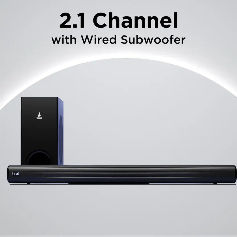 (Open Box) Boat Aavante Bar Aroha 100W BT Soundbar, Jade Black