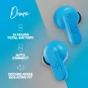 (OPEN BOX) Skullcandy Dime Wireless Earbuds, 12 Hr Battery, Microphone, Works with iPhone Android Bluetooth Headset