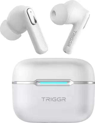 (OPEN BOX) TRIGGR Ultrabuds N1 with ENC, 40H Battery, Trucomm Calling, 40ms Latency Gaming, v5.3 Bluetooth Headset