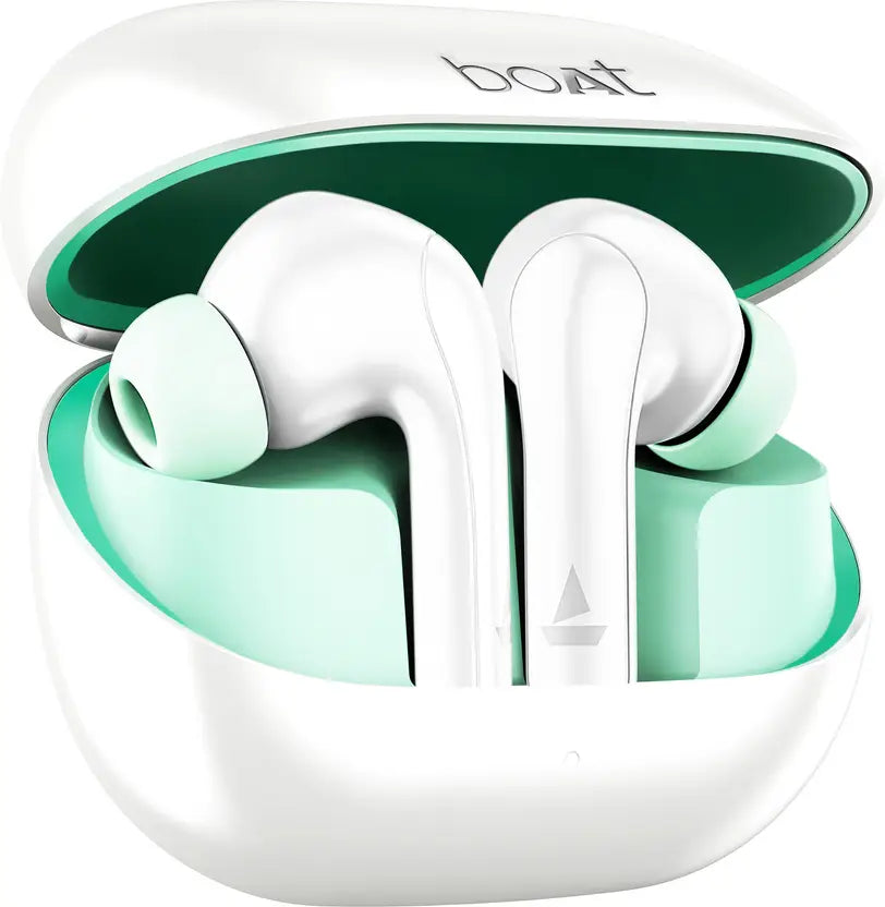 (Open box)boAt Airdopes 155 w/ 40 hrs Playtime,In-Ear Detection,Quad Mics ENx Tech,ASAP Charge Bluetooth  (Ivory White, True Wireless)