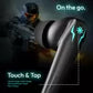 (OPEN BOX) Number Super Buds Pro GT99 4 Mic MEMS ENC Gaming RGB TWS,35ms Low Latency, 50Hr Battery Bluetooth Headset
