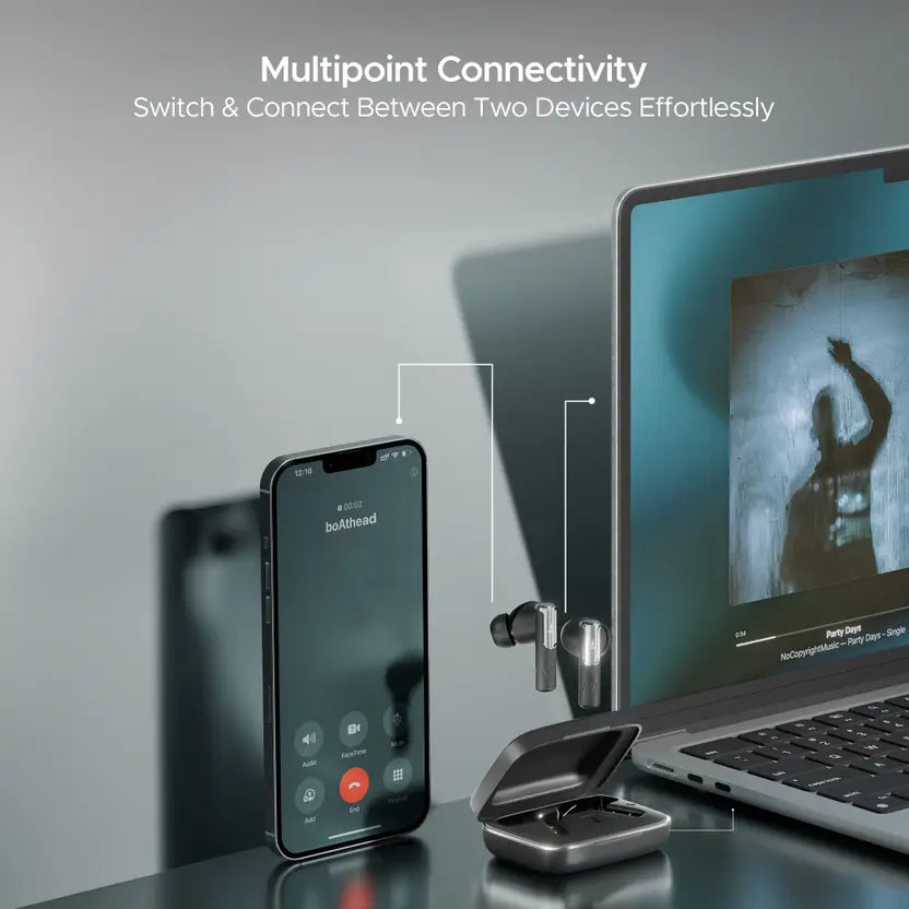 (Open Box) Boat Nirvana Ivy ANC Earbuds