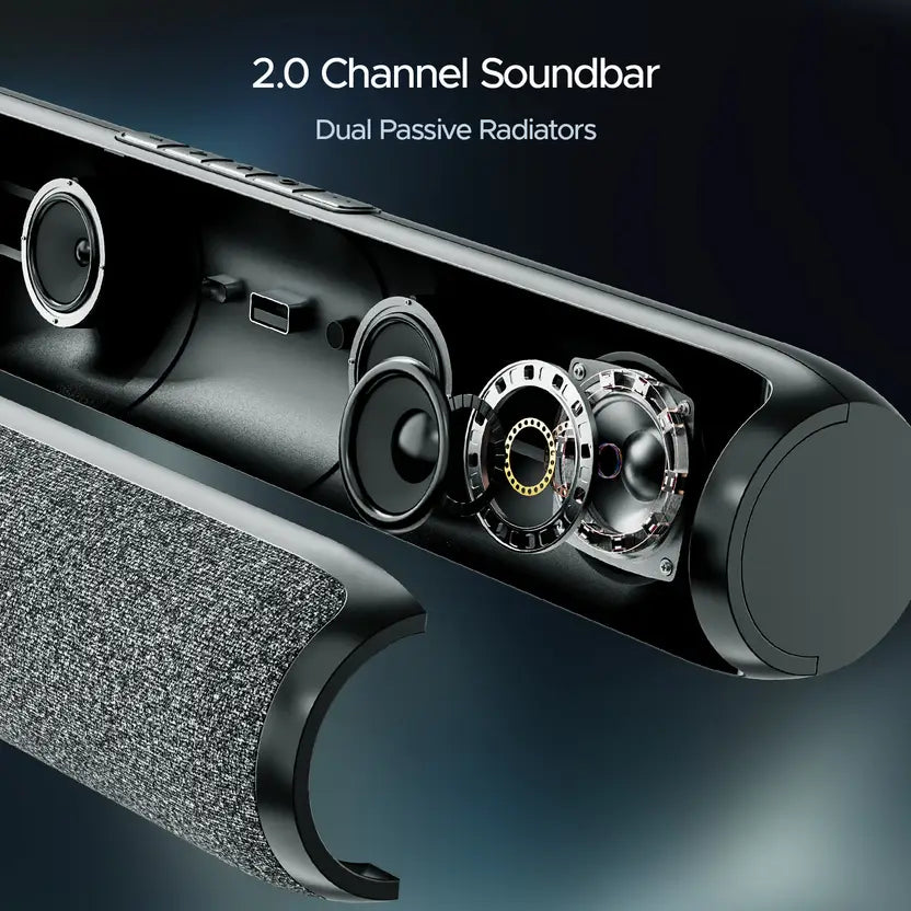 (Open Box) Avante Bar 590 SoundBar, Pebble Black