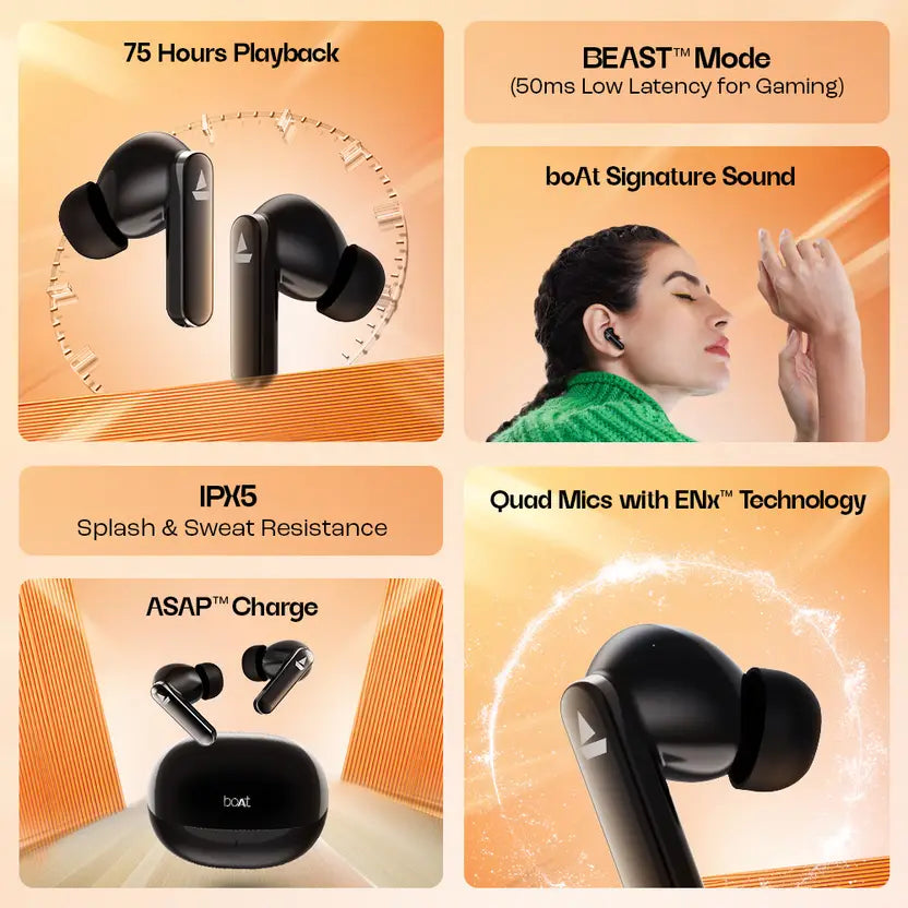 (Open Box) Boat Airdopes 301 Earbuds