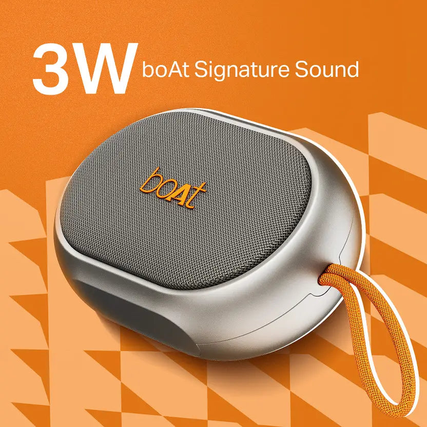 (Open Box) Boat Stone 110 Speaker, Groovy Grey