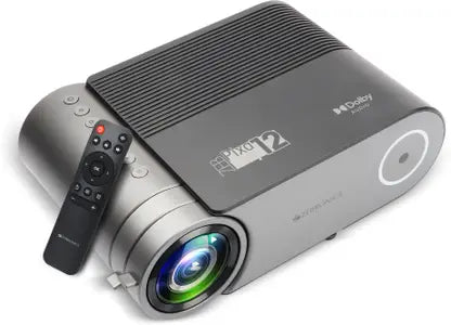 (Open Box) ZEBRONICS Zeb-PixaPlay 12 Projector (Black)