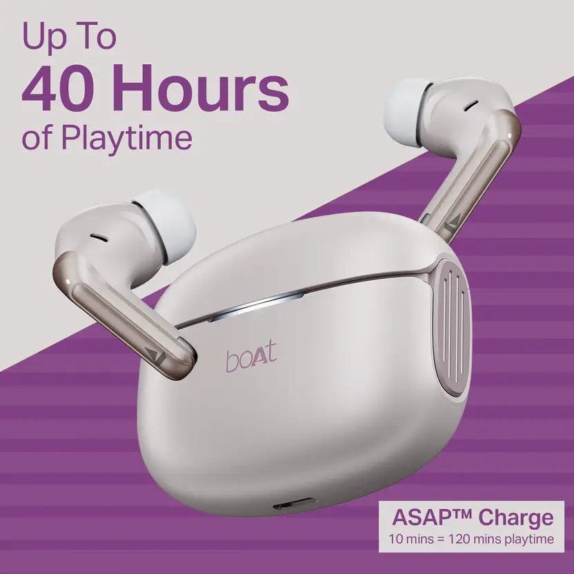 (Open Box) Boat Airdopes 219 BT Earbuds, Carbon black