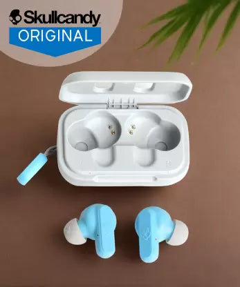 (OPEN BOX) Skullcandy Dime Wireless Earbuds, 12 Hr Battery, Microphone, Works with iPhone Android Bluetooth Headset