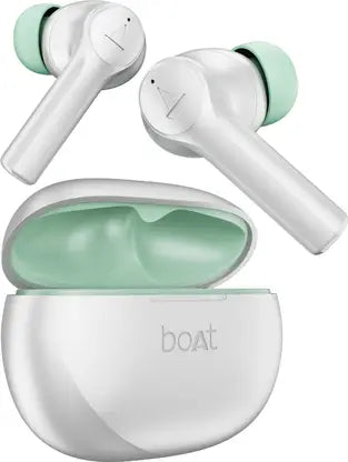(Open box)boAt Airdopes Supreme w/ 4 Mics AI ENx Tech, 50 HRS Playback,Multi Point Connectivity Bluetooth