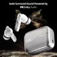 (Open box) boAt Airdopes 800 w/ Dolby Audio, 4 Mics AI-ENx Tech, Titanium Drivers & ASAP Charge Bluetooth  (Interstellar Black, True Wireless)