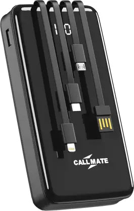 (Open Box) Callmate 20000 mAh Power Bank (15 W, Fast Charging)  (Black, Lithium Polymer)