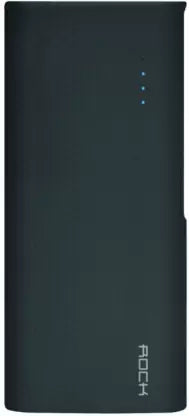 (OPEN BOX)Rock 10000 mAh 12 W Power Bank  (Black, Lithium-ion, Fast Charging for Mobile