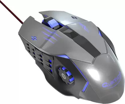 (Open Box) QUANTUM QHM-286G SNYPE 2.0 Wired Optical Gaming Mouse  (USB 2.0, Grey)