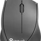 (Open Box) QUANTUM QHM251H 3-Button & 1 Scroller, USB 2.0 Mice Compatible for PC/ Laptop/ Tablet Wired Optical Mouse  (USB 2.0, Black)