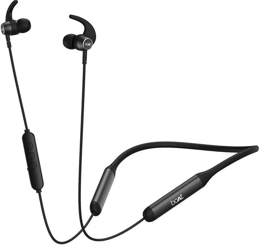 (WITHAOUT BOX) Rockerz 333 Pro BT Earphones, Active Black