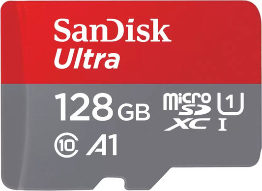 (Open box)  SanDisk Ultra 128 GB MicroSDXC Class 10 140 MB/s  Memory Card