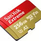 (OPEN BOX) SanDisk Extreme 256 GB MicroSD Card Class 10 190 MB/s  Memory Card