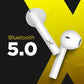 (Open Box) flix by Beetel Breeze TWS 100 Bluetooth Headset  (White, True Wireless)