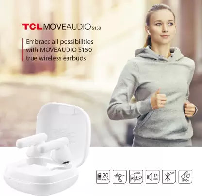 (Open Box) TCL MOVEAUDIO S150 Bluetooth Headset