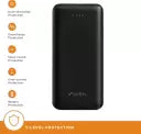 (open box) URBN 20000 mAh 12 W Power Bank  (Black, Lithium Polymer, Fast Charging for Mobile)