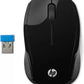 (Open Box) HP 200 Wireless Optical Mouse  (2.4GHz Wireless, Black)