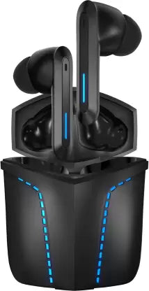 (Open Box) Wings Viper with low latency game mode Bluetooth Gaming Headset  (Black, True Wireless)