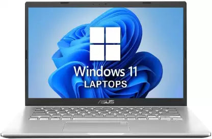 (Brand Refurbished) ASUS Intel Core i3 11th Gen 1115G4 - (4 GB/256 GB SSD/Windows 11 Home) X415EA-EK302WS Thin and Light Laptop  (14 Inch, Transparent Silver, 1.60 kg, With MS Office)