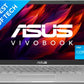 (Brand Refurbished) ASUS Vivobook 14 (2024) Intel Core i3 11th Gen 1115G4 - (8 GB/512 GB SSD/Windows 11 Home) X415EA-EK322WS Thin and Light Laptop  (14 Inch, Transparent Silver, 1.60 kg, With MS Office)#JustHere