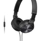 (Open Box) Sony MDR-ZX310AP Wired On Ear Headphones with Mic