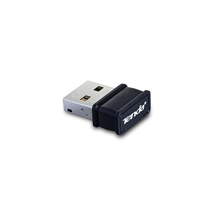 (Open Box) Tenda W311MI Wireless N150 USB Adapter Nano, Black