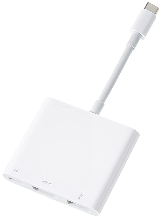 Apple USB-C Digital AV Multiport Adapter, White