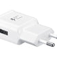 (Open Box) Samsung Original 15W USB Type B Fast Charger for Cellular Phones, White