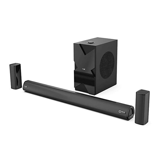 (Open Box) boAt AAVANTE Bar 3150D 260W 5.1 Channel Bluetooth Sound bar with Dolby Audio, Wired Subwoofer, Multiple Connectivity, Premium Black