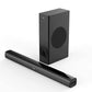 (Open Box) boAt Aavante Bar 1250 80 Watt 2.1 Channel Wireless Bluetooth Soundbar, Premium Black