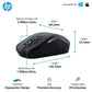 (Open Box) HP Multimedia Slim Wireless Keyboard & Mouse Combo (4SC12PA)