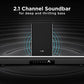 (Open Box) boAt Aavante Bar 1750 2.1 Channel Bluetooth Soundbar with 120W RMS boAt Signature Sound, Wireless Subwoofer, Multi-Compatibility Modes, Touch Control Panel, Premium Black