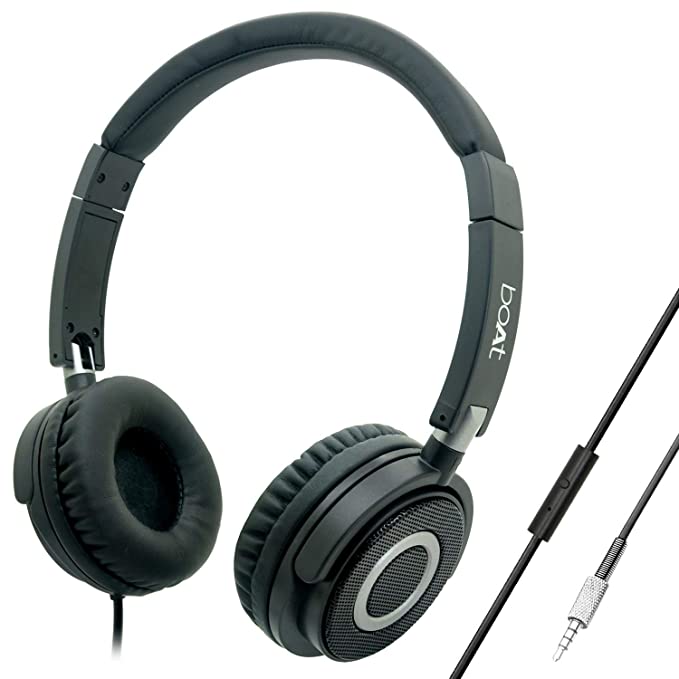(Open Box) boAt Bassheads 900 Wired On Ear Headphones with Mic