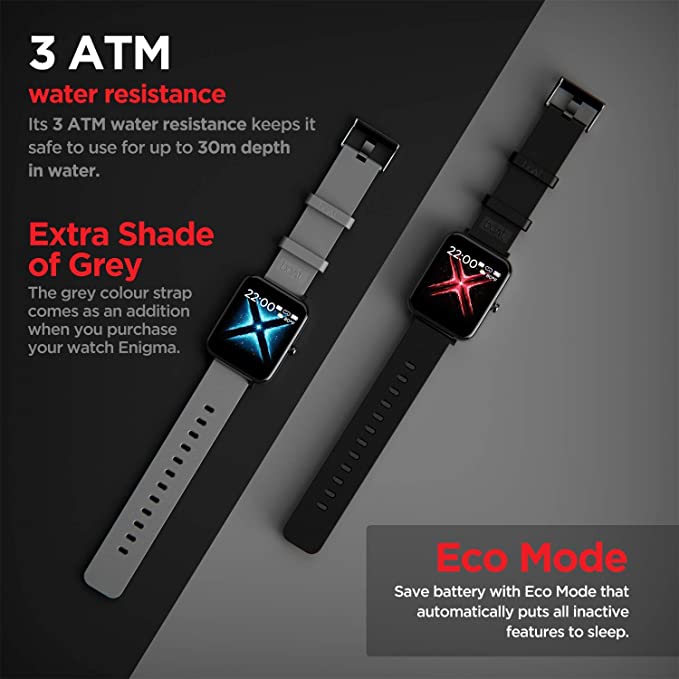 (Open Box) boAt Watch Enigma with Activity Tracker,Various Sports Modes,SmartWatch