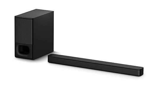 (Open Box) SONY HT-S350 Wireless Subwoofer Bluetooth Soundbar, Black, 2.1 Channel