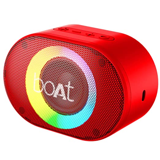 (Open Box) boAt Stone 250 Portable Wireless Speaker with 5W RMS Immersive Audio, RGB LEDs