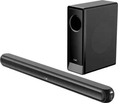 (Open Box) boAt Aavante Bar 1600D 120 W Bluetooth Soundbar  (Premium Black, 2.1 Channel)
